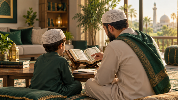 Raising Children with the Quran: A Practical Family Guide